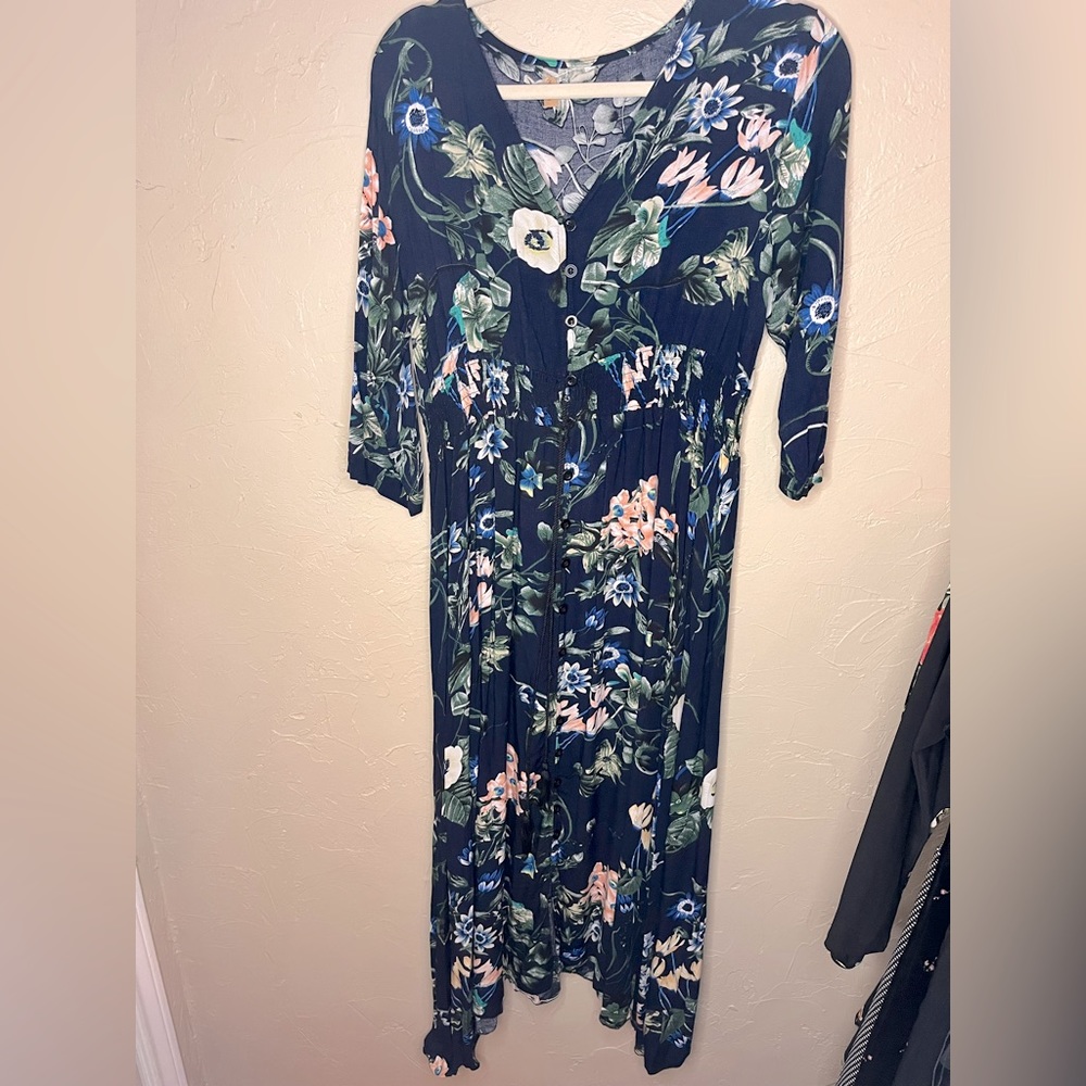 Long Floral Dress